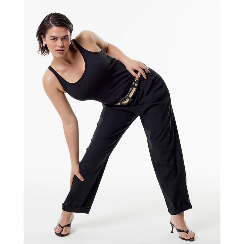 J.Crew Vintage Rib Shelf-Bra Tank Top